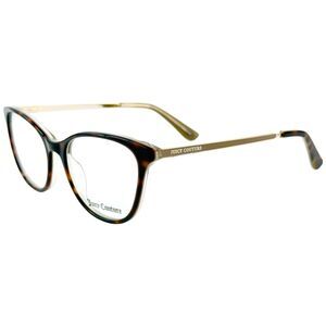 Juicy Couture JU208 Womens Plastic Eyeglass Frame 086 Dark Havana 51-17